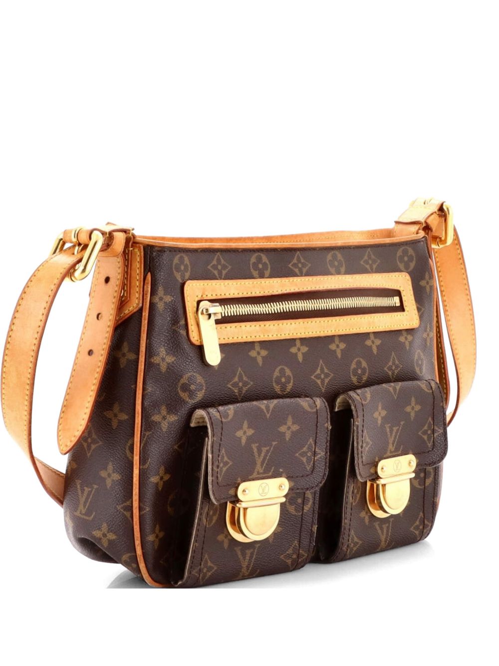 Hudson Handbag Monogram Canvas GM shoulder bag