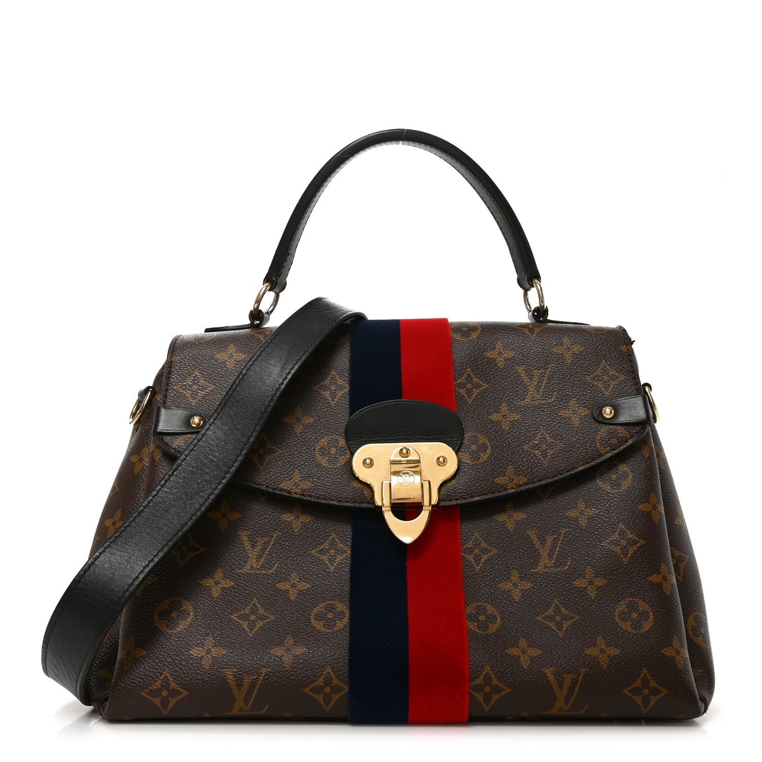 Louis Vuitton Monogram Georges MM Marine Cherry