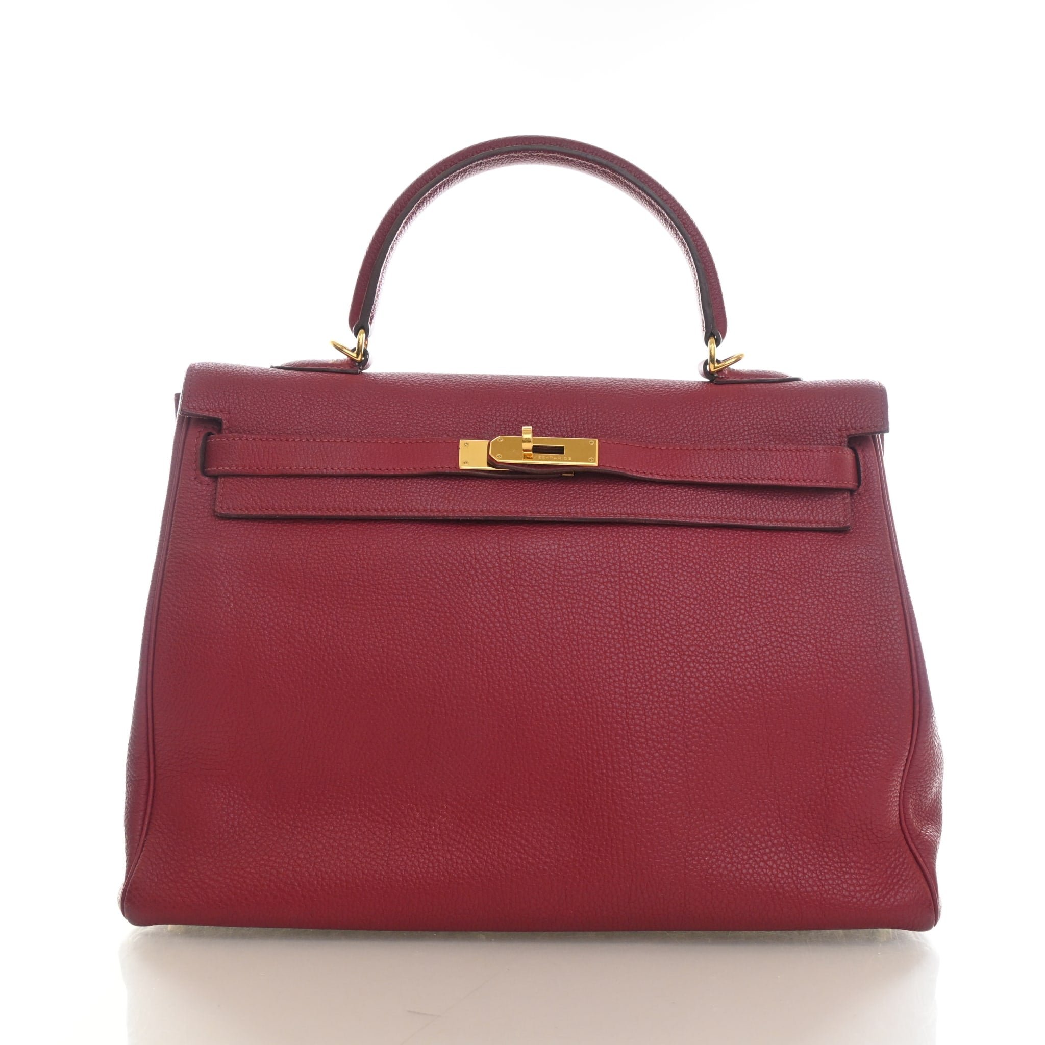 Hermes Rubis Togo Kelly 35