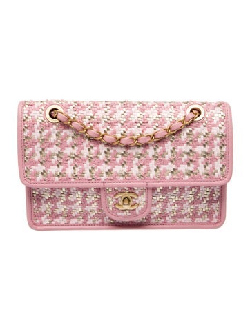 Woven Viscose Flap Bag