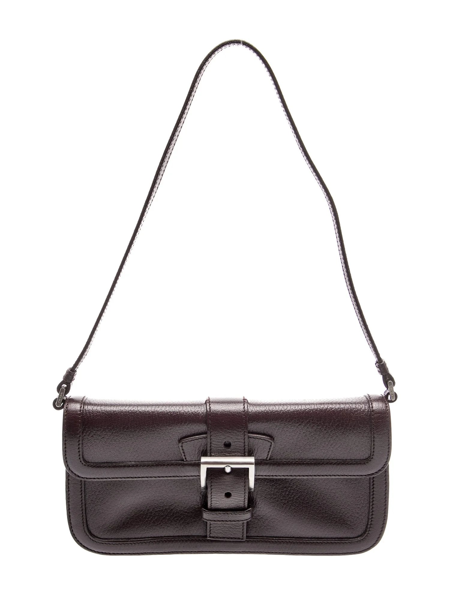 Enameled Metal Triangle Shoulder Bag