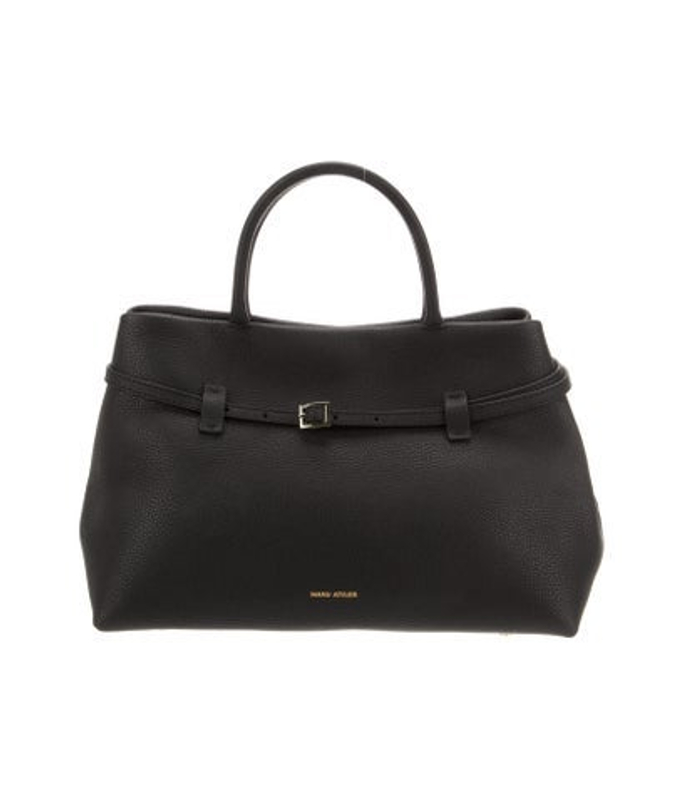 Manu Atelier Atelier Leather Top Handle Bag