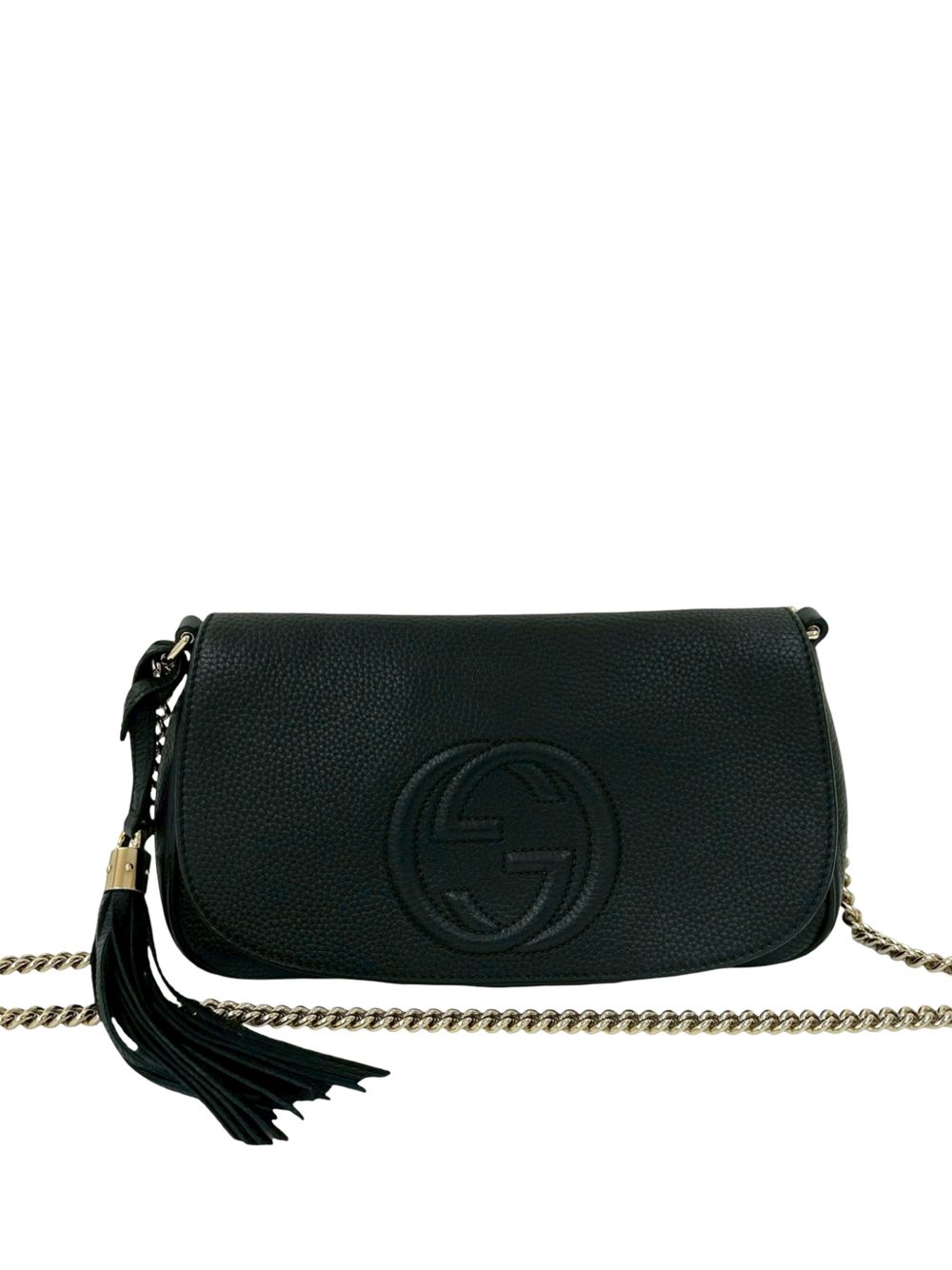 2000-2015 Medium Leather Soho Chain Flap crossbody bag