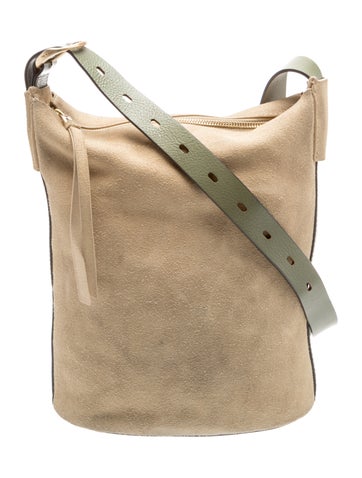 Suede Bucket Bag