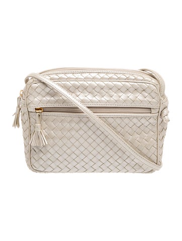 Intrecciato Crossbody Bag Vintage