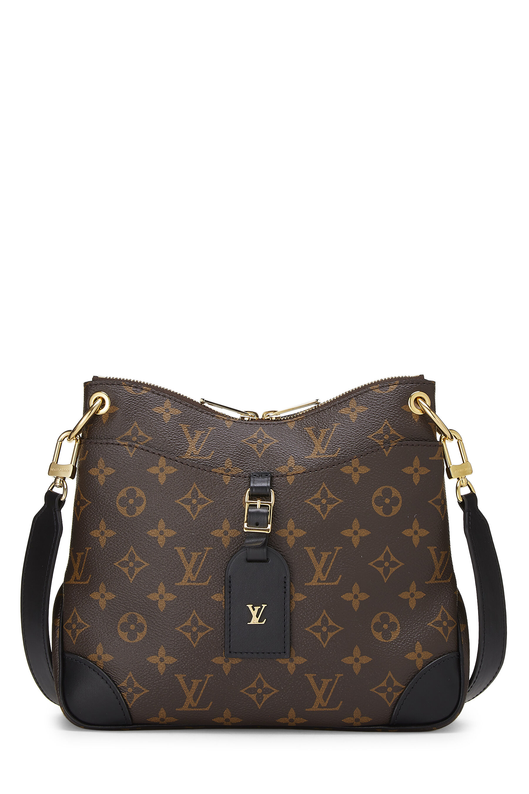Louis Vuitton Black Monogram Canvas Odeon PM NM