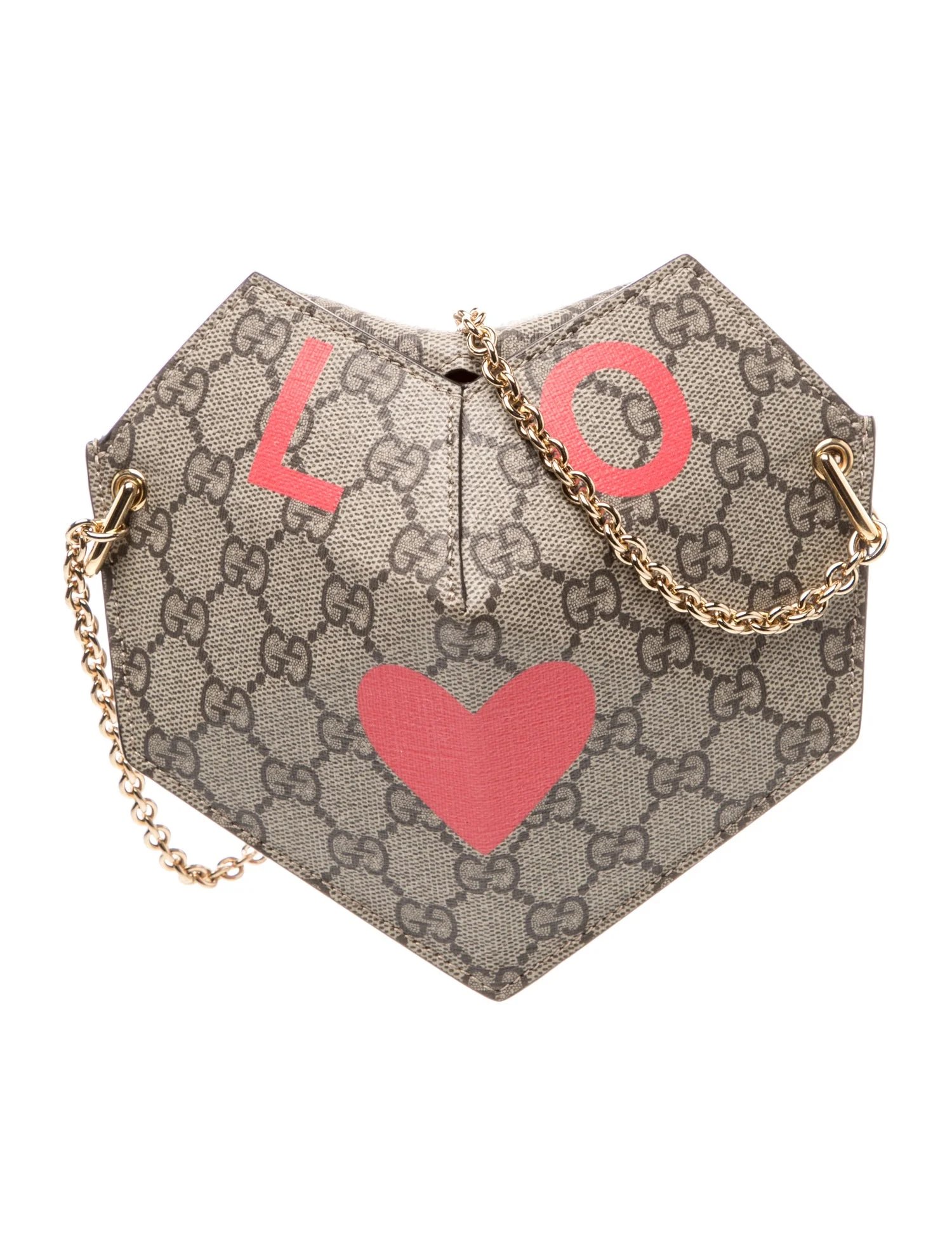 Chain-Link Crossbody Bag