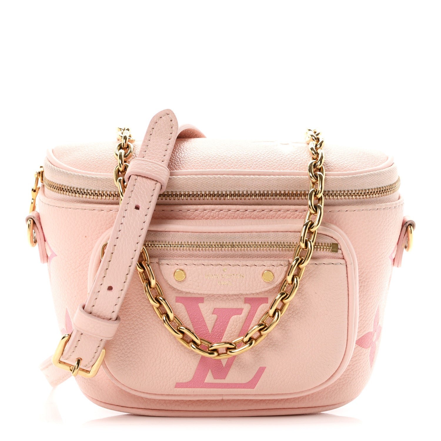 Louis Vuitton Empreinte Monogram Giant Mini Bumbag Gradient Pink