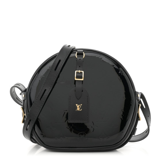 Louis Vuitton Vernis Boite Chapeau Souple MM Black