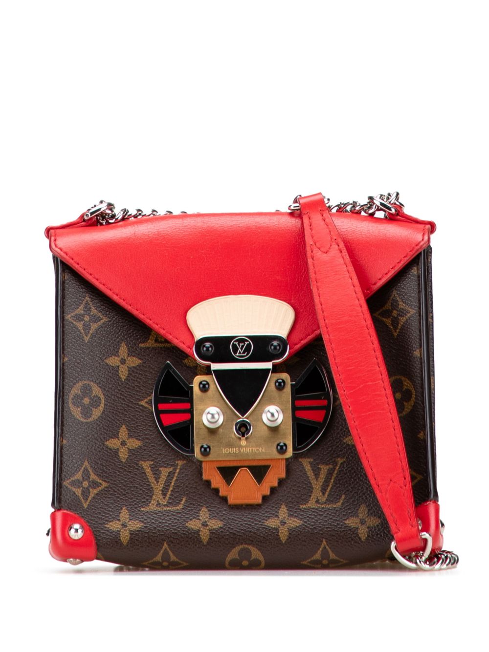 2014 Monogram Tribal Mask Pochette PM shoulder bag
