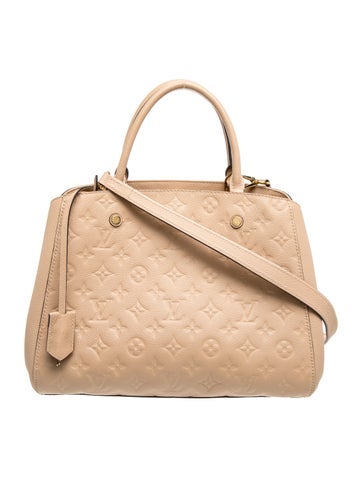 Louis Vuitton LV Monogram Montaigne Handbag MM