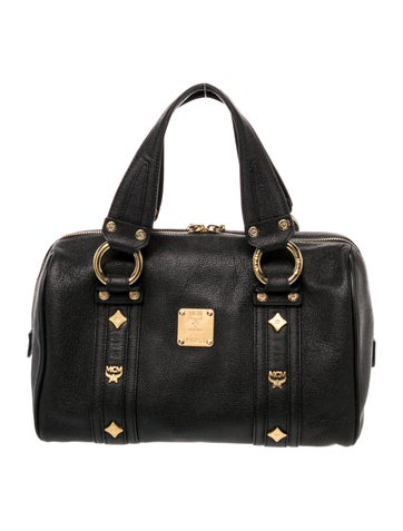 Leather Top Handle Bag
