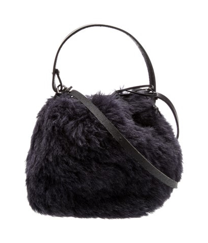 Muun Fur Top Handle Bag