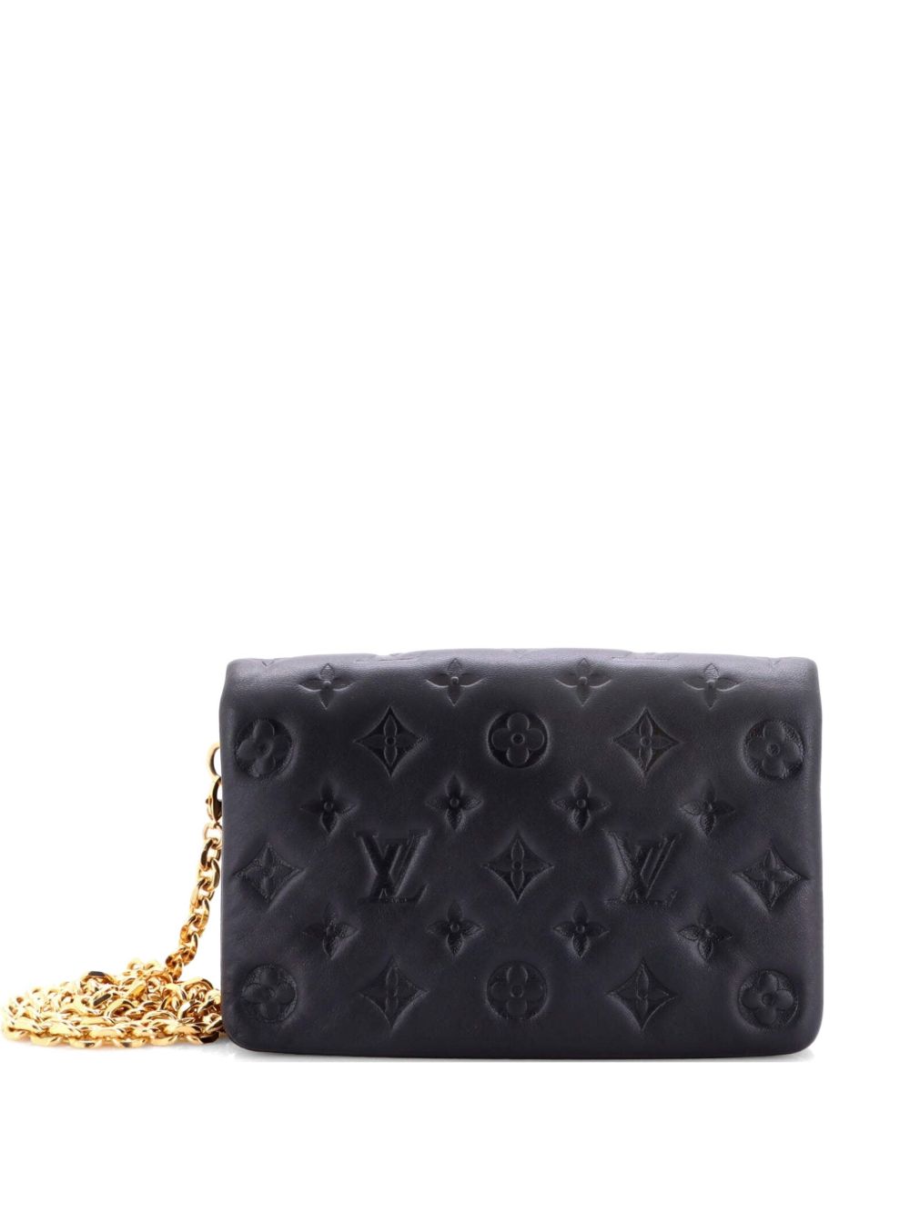 Coussin Pochette Monogram Embossed Lambskin crossbody bag