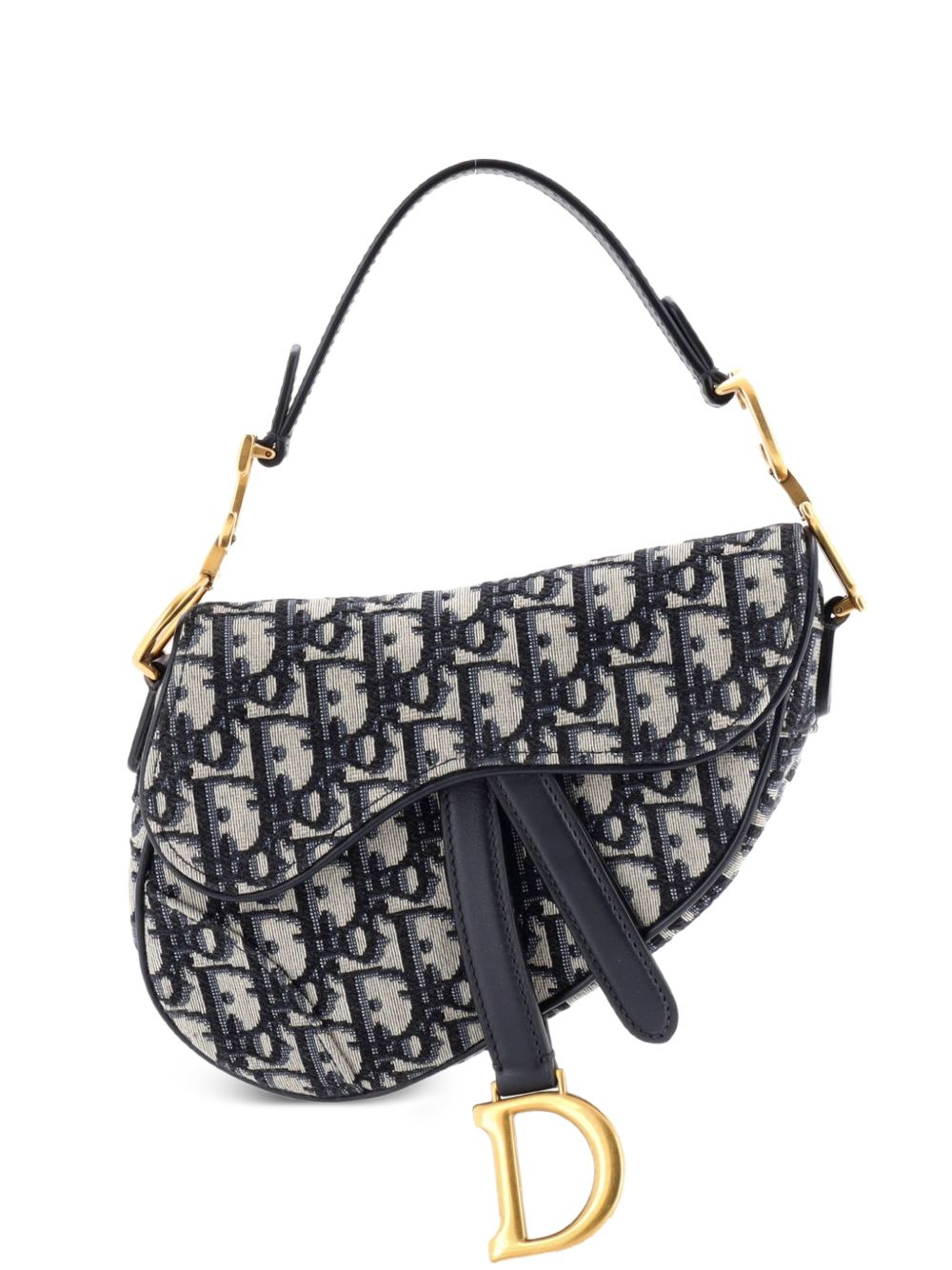 Dior Saddle Handbag Oblique Canvas Mini shoulder bag