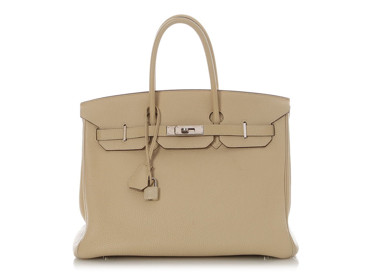 Hermes Hermès Parchemin Togo Birkin 35
