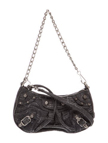 Denim Le Cagole w/Chain Mini