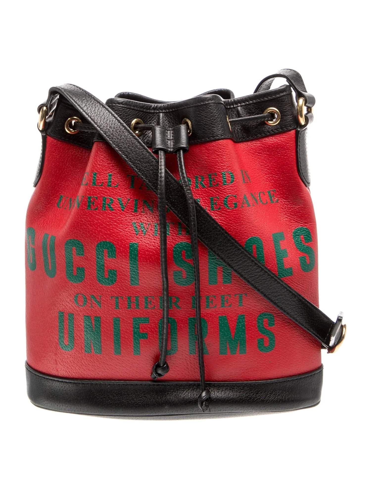 Leather Bucket Bag