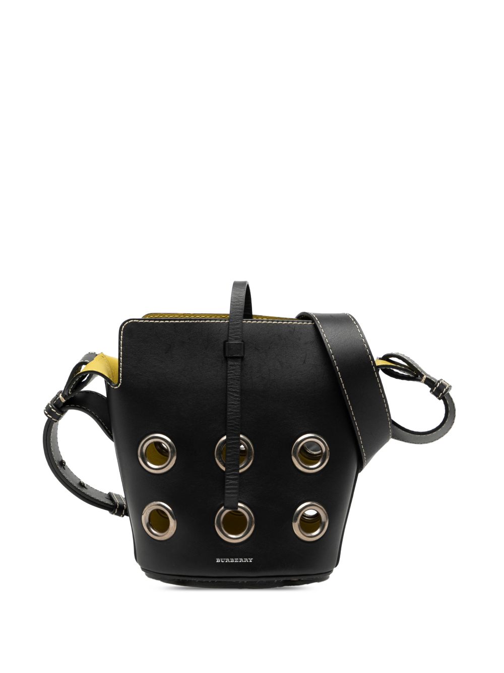 Burberry 2000-2017 Mini Leather Grommet bucket bag