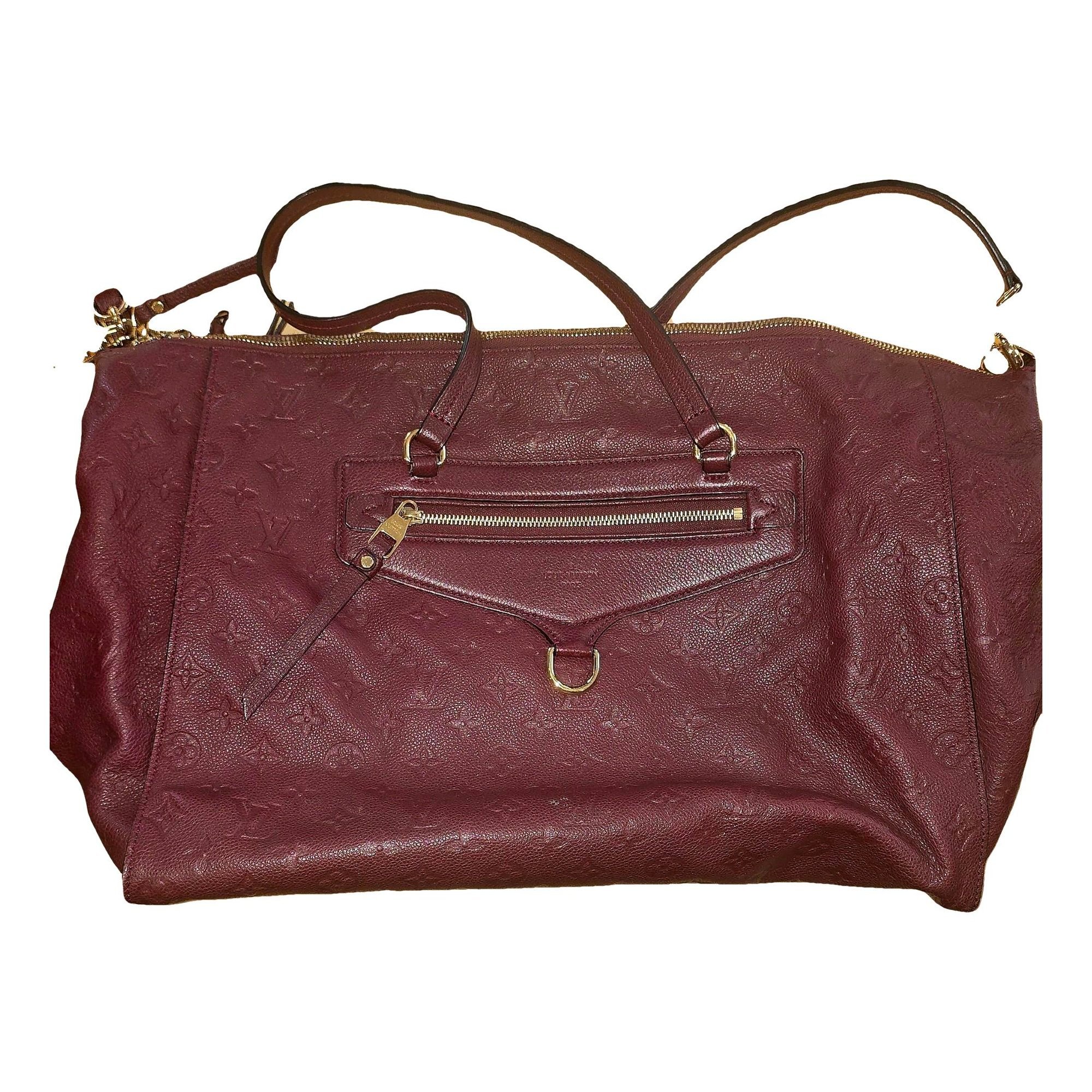 Lumineuse leather handbag