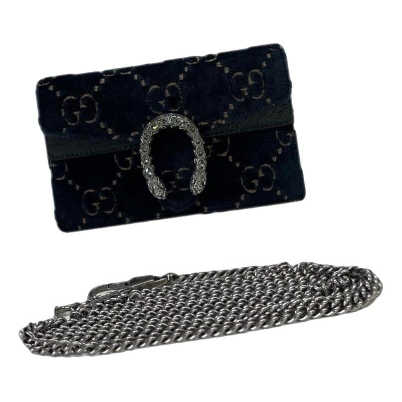 Dionysus Super Mini velvet handbag