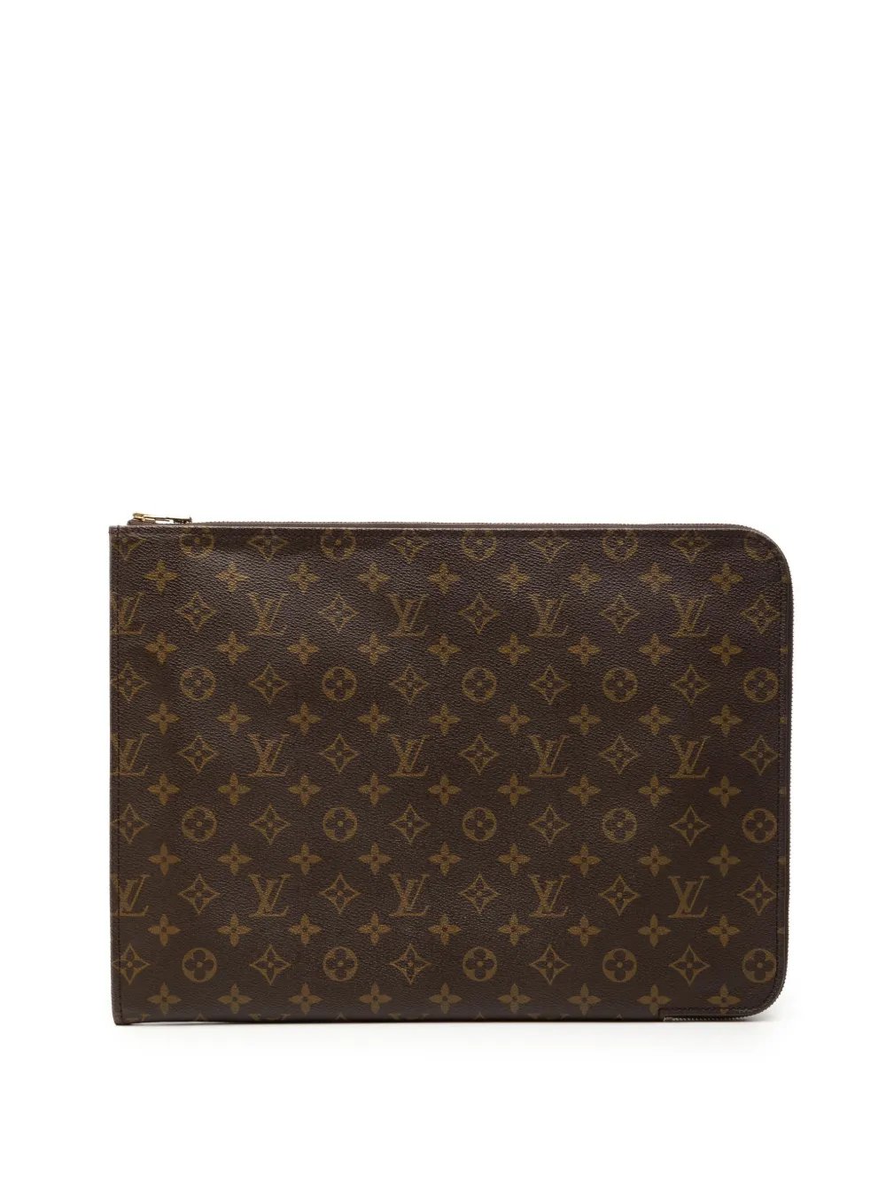 1992 Monogram Poche Documents Portfolio business bag