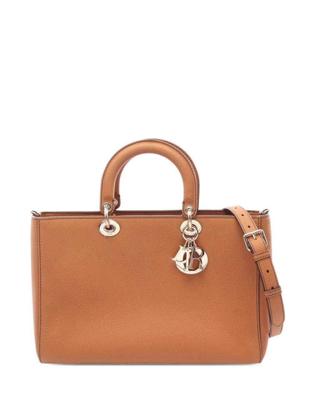 2010-2026 Large Grained Calfskin Lady D Sire satchel