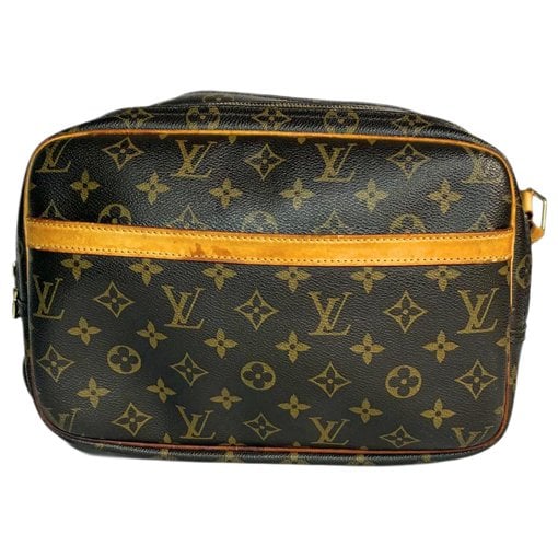 Reporter leather handbag