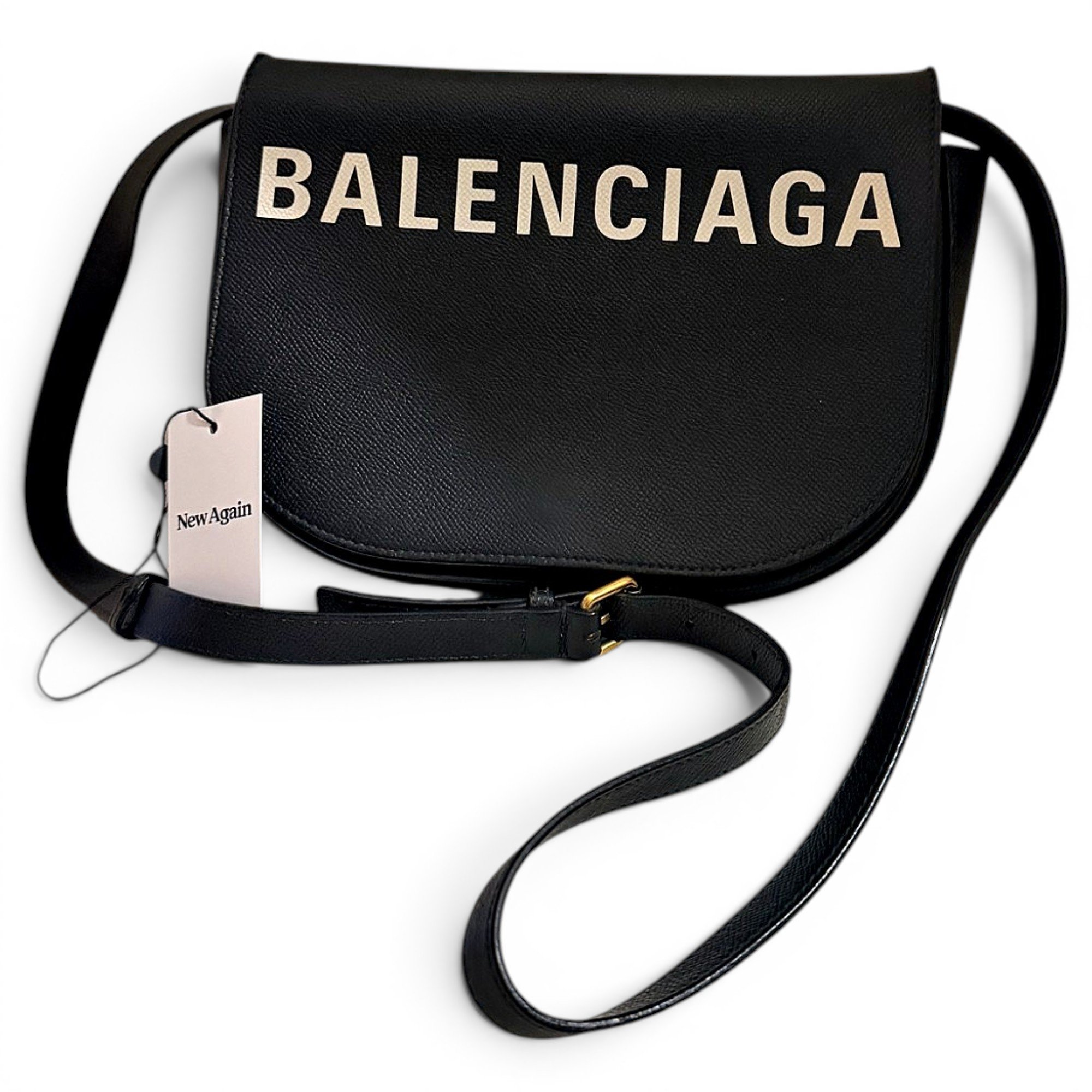 Balenciaga Ville Top Handle leather crossbody bag