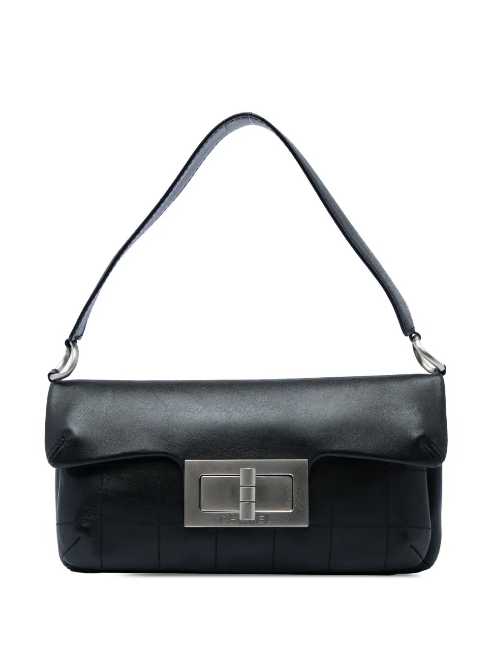 2003-2004 Calfskin Square Stitched Mademoiselle shoulder bag