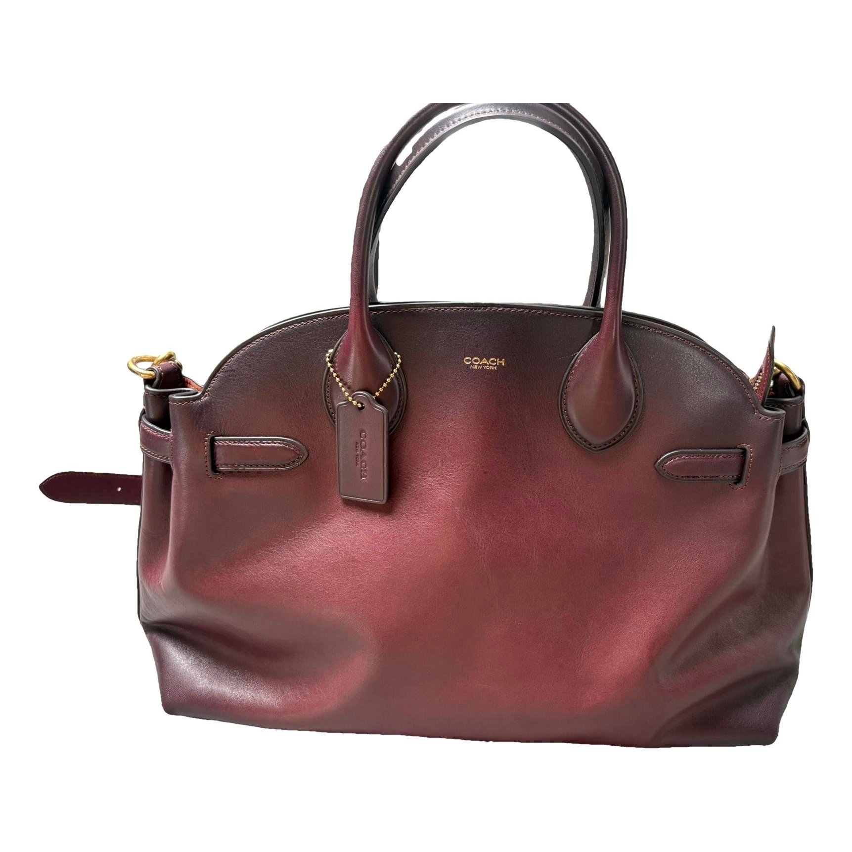 Leather handbag