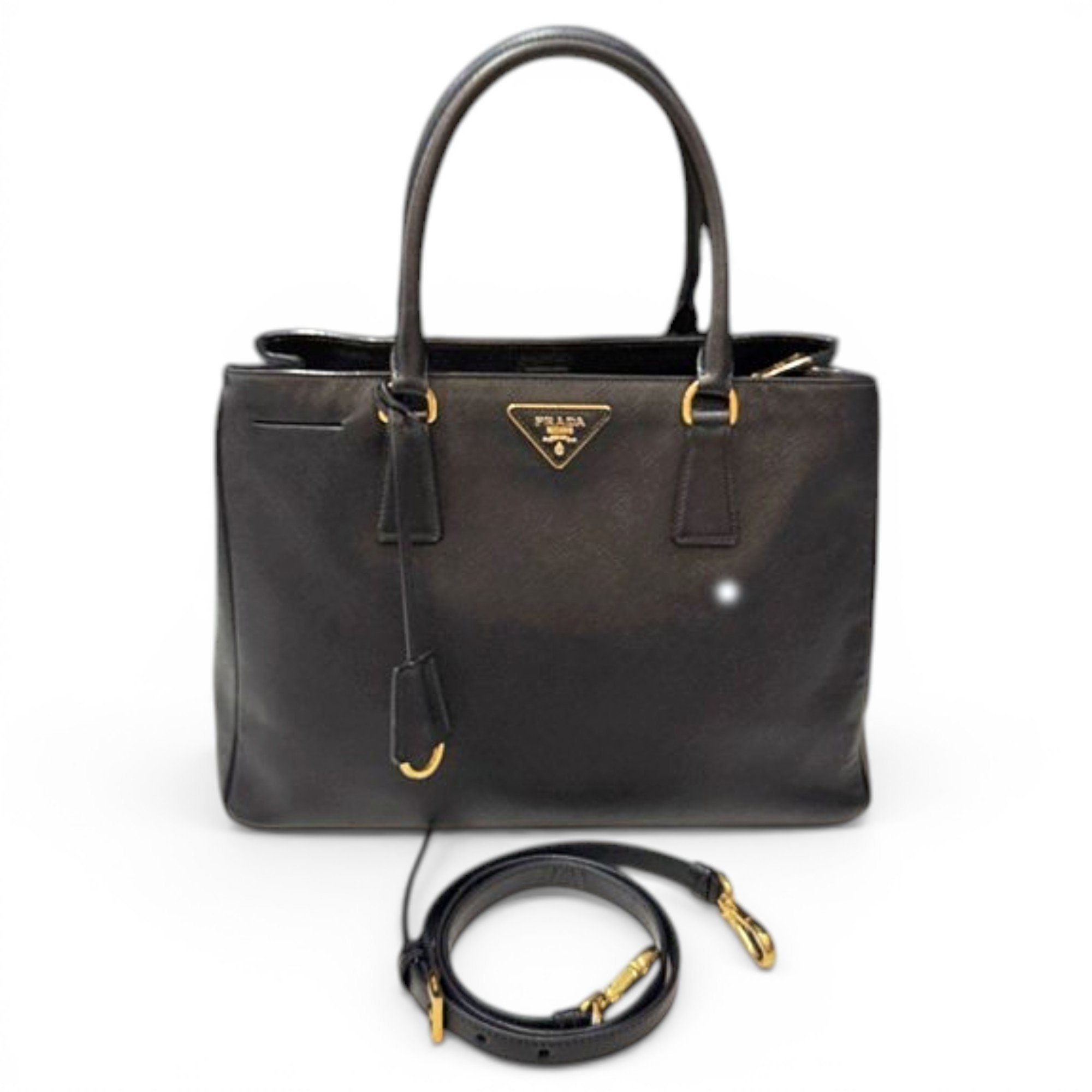 Galleria leather handbag