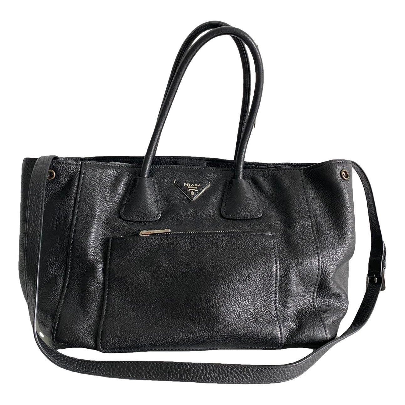 Madras leather handbag