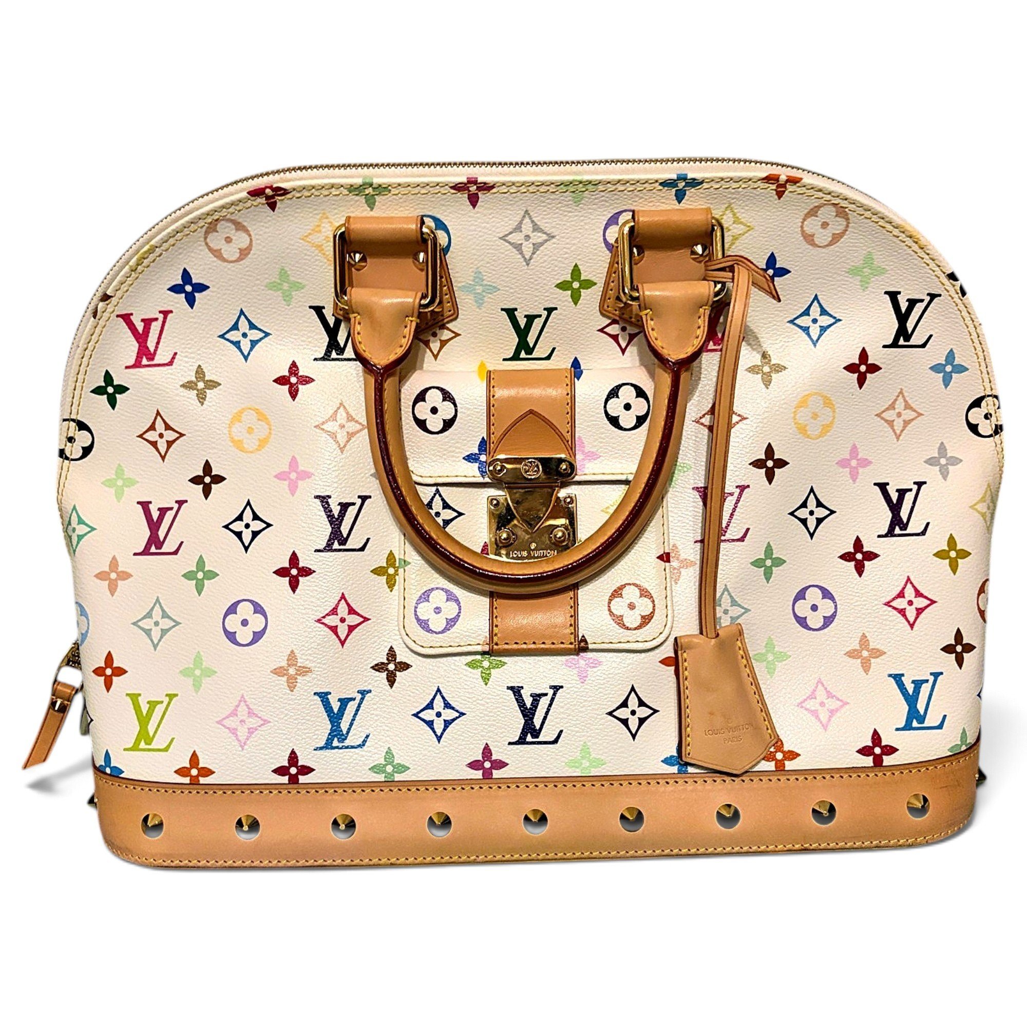 Alma leather handbag