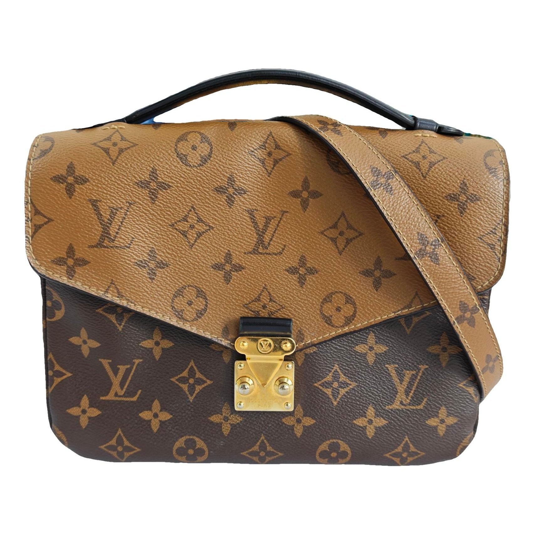 Metis leather handbag