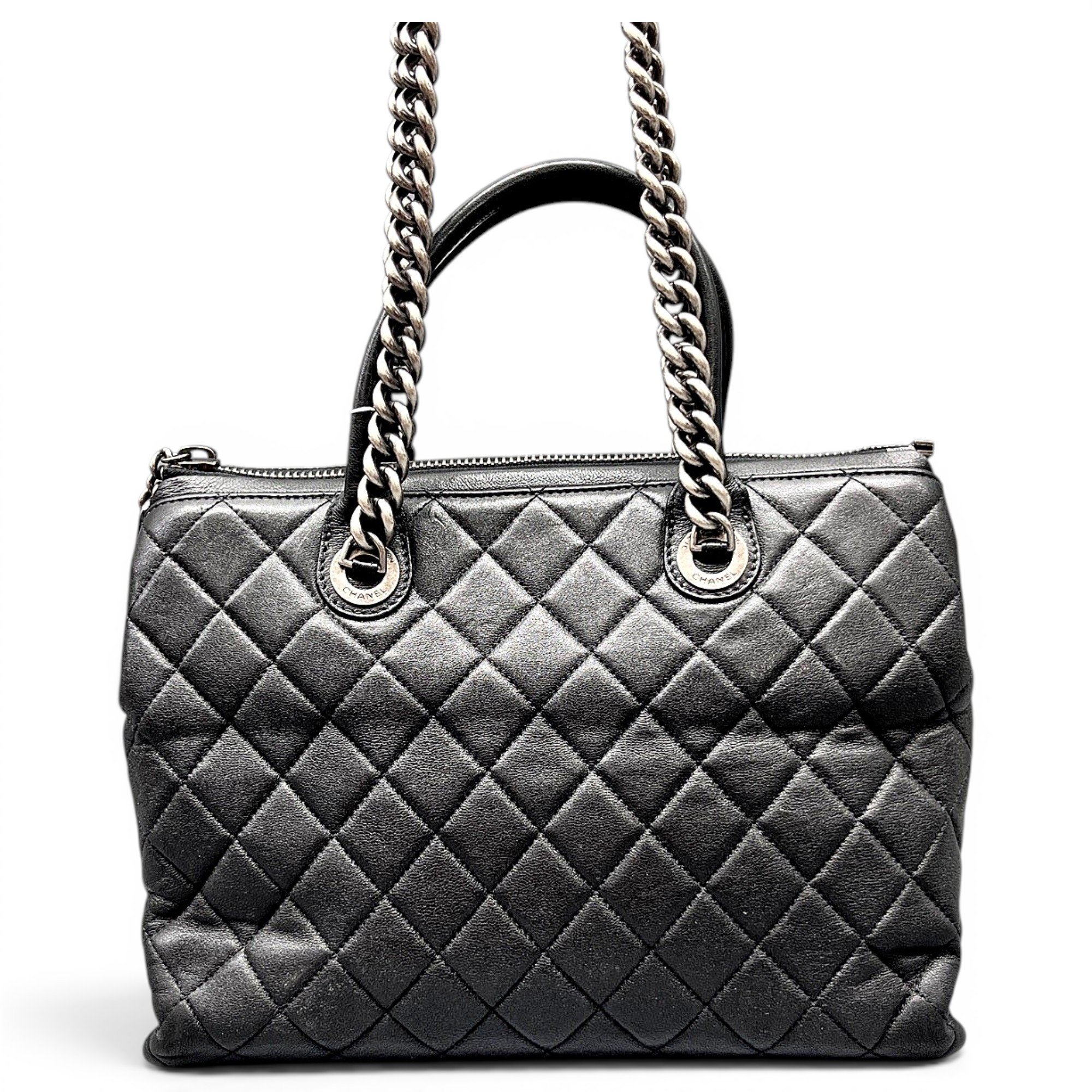 Leather handbag