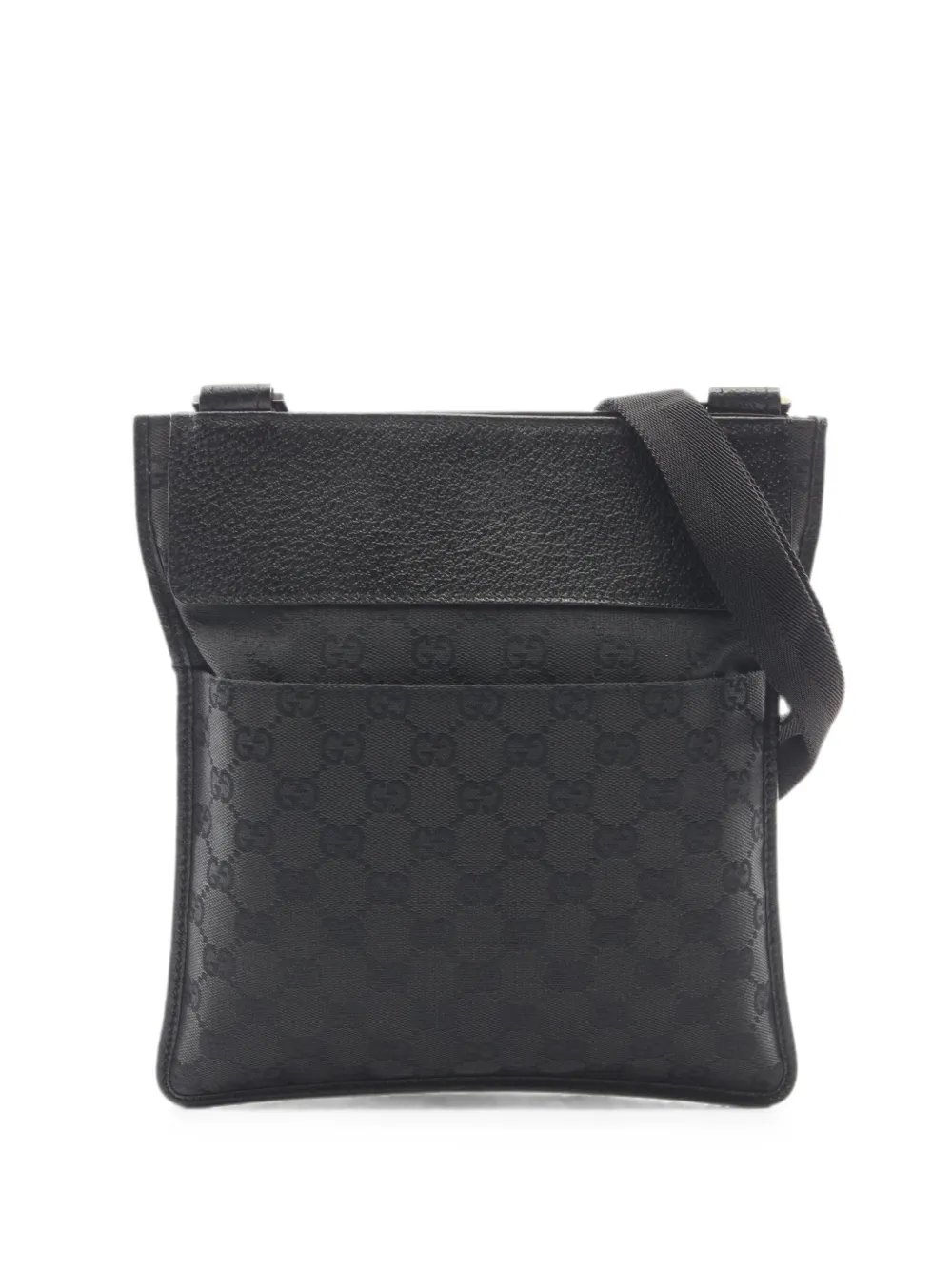 2000s GG canvas shoulder bag