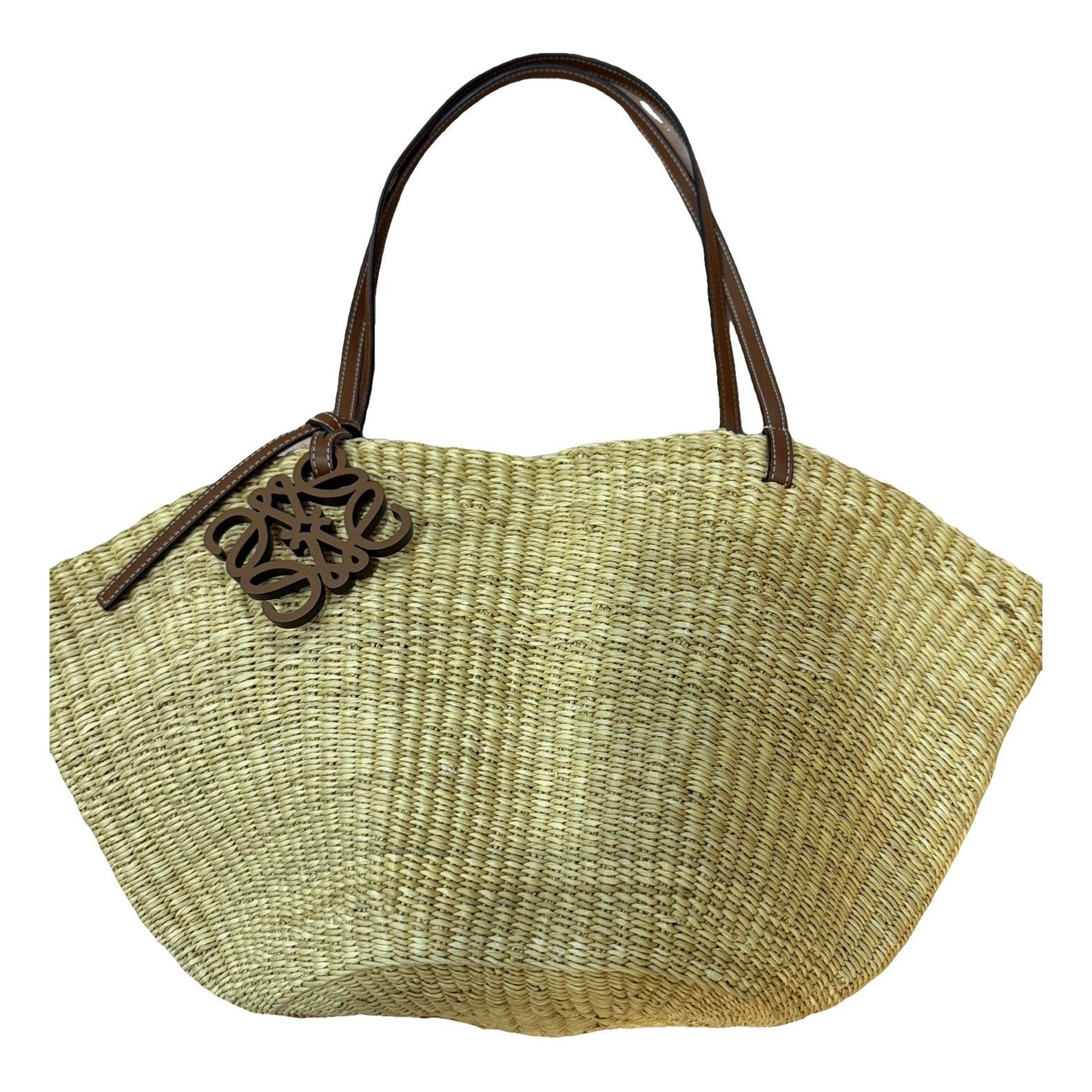 Leather tote