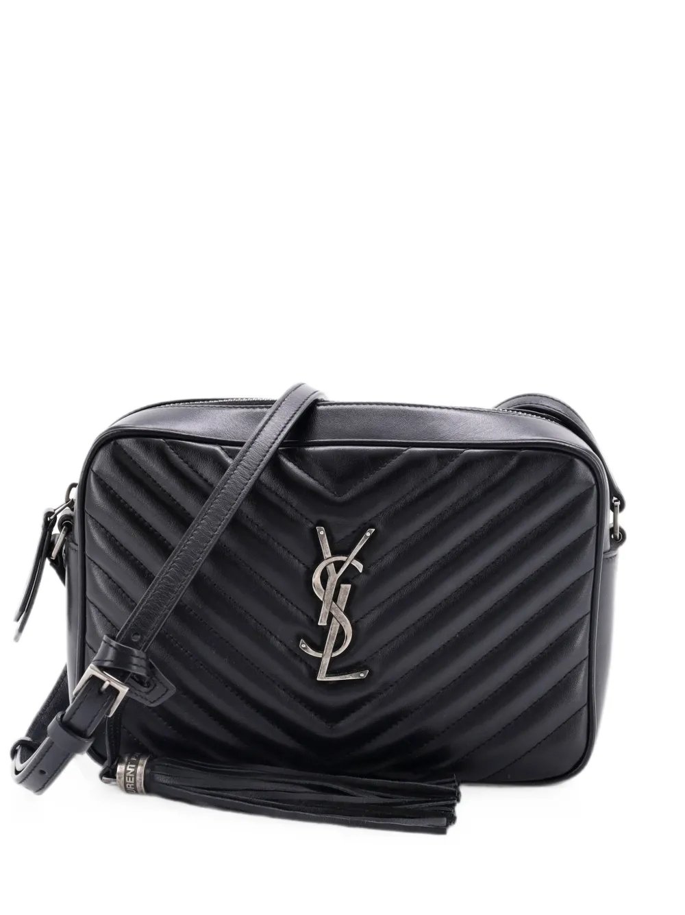 Lou Camera Bag Matelasse Chevron Leather Small crossbody bag