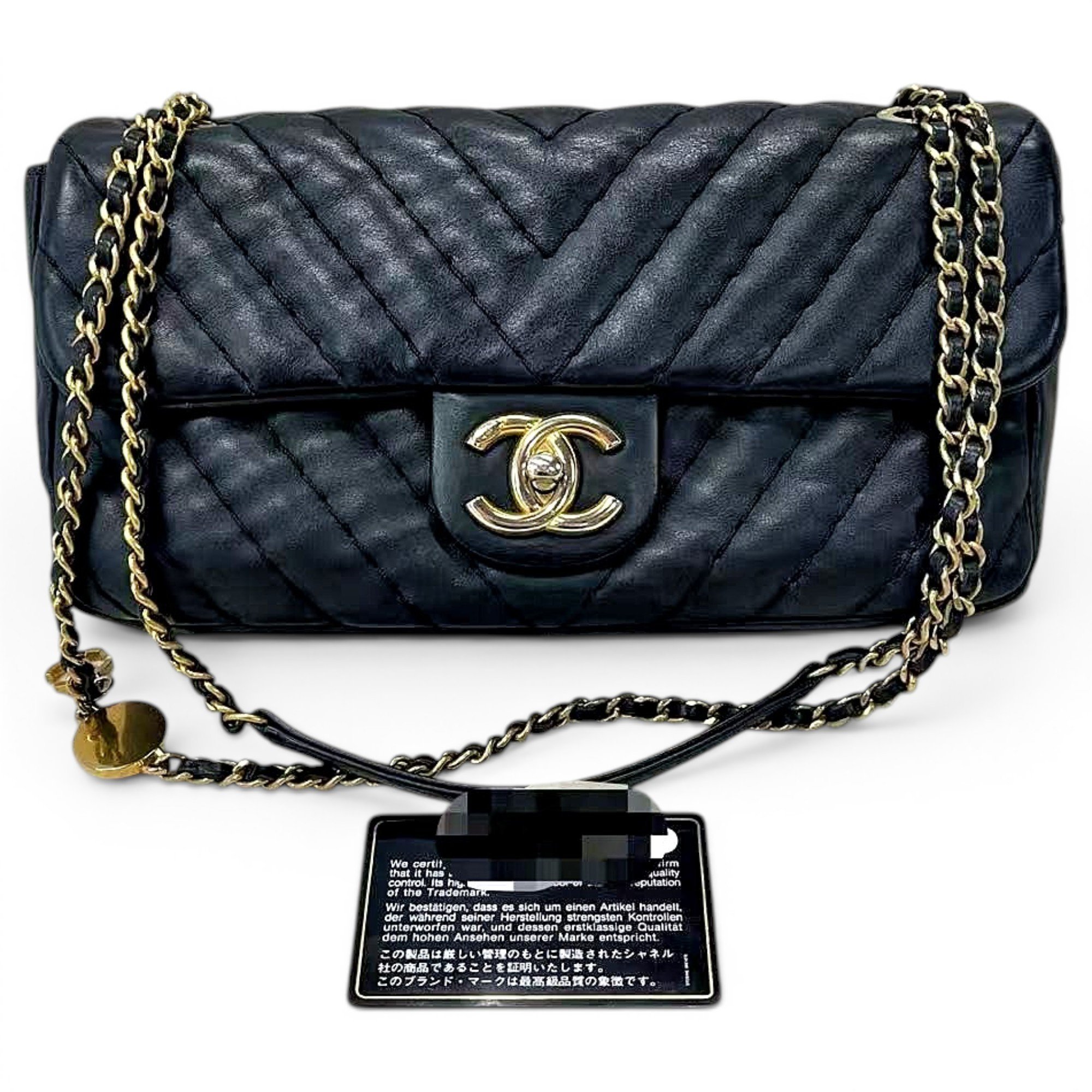 Leather handbag