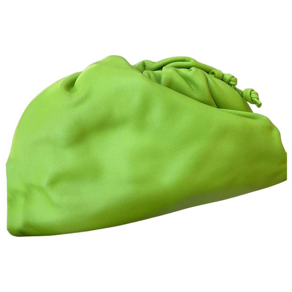 Pouch leather handbag