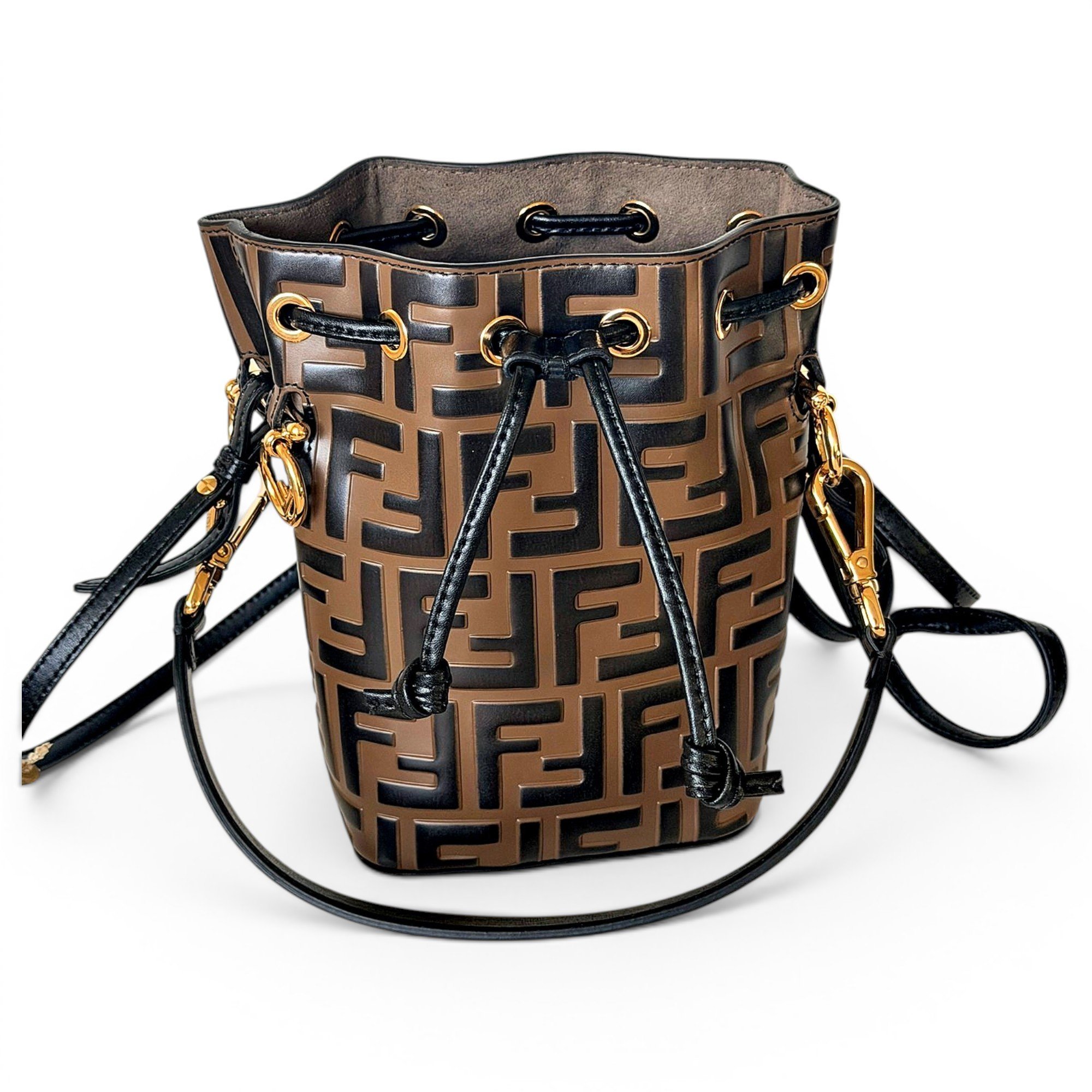 Fendi Mon Trésor leather handbag