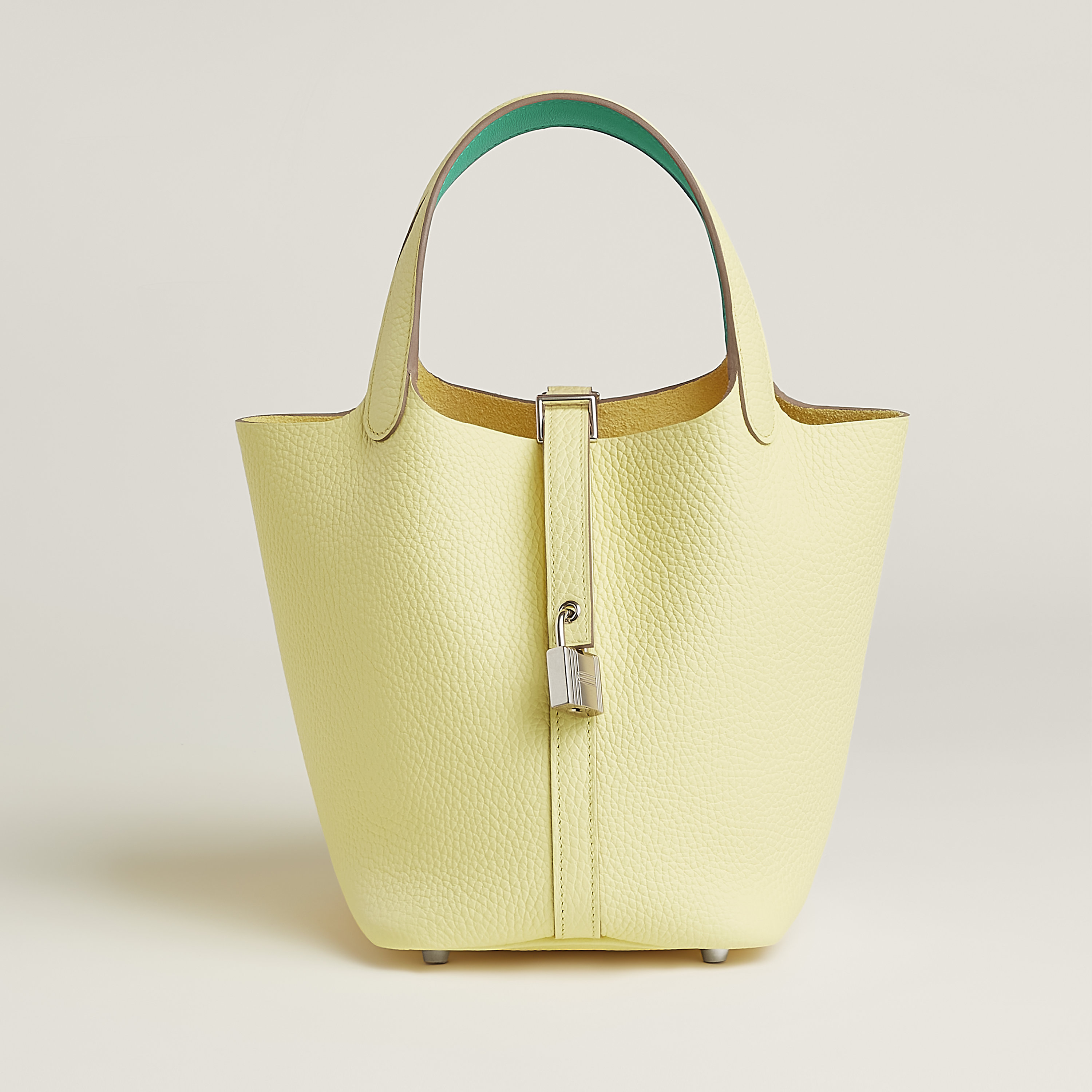 Hermès Picotin 18 in Jaune Milton/Vert Vertigo