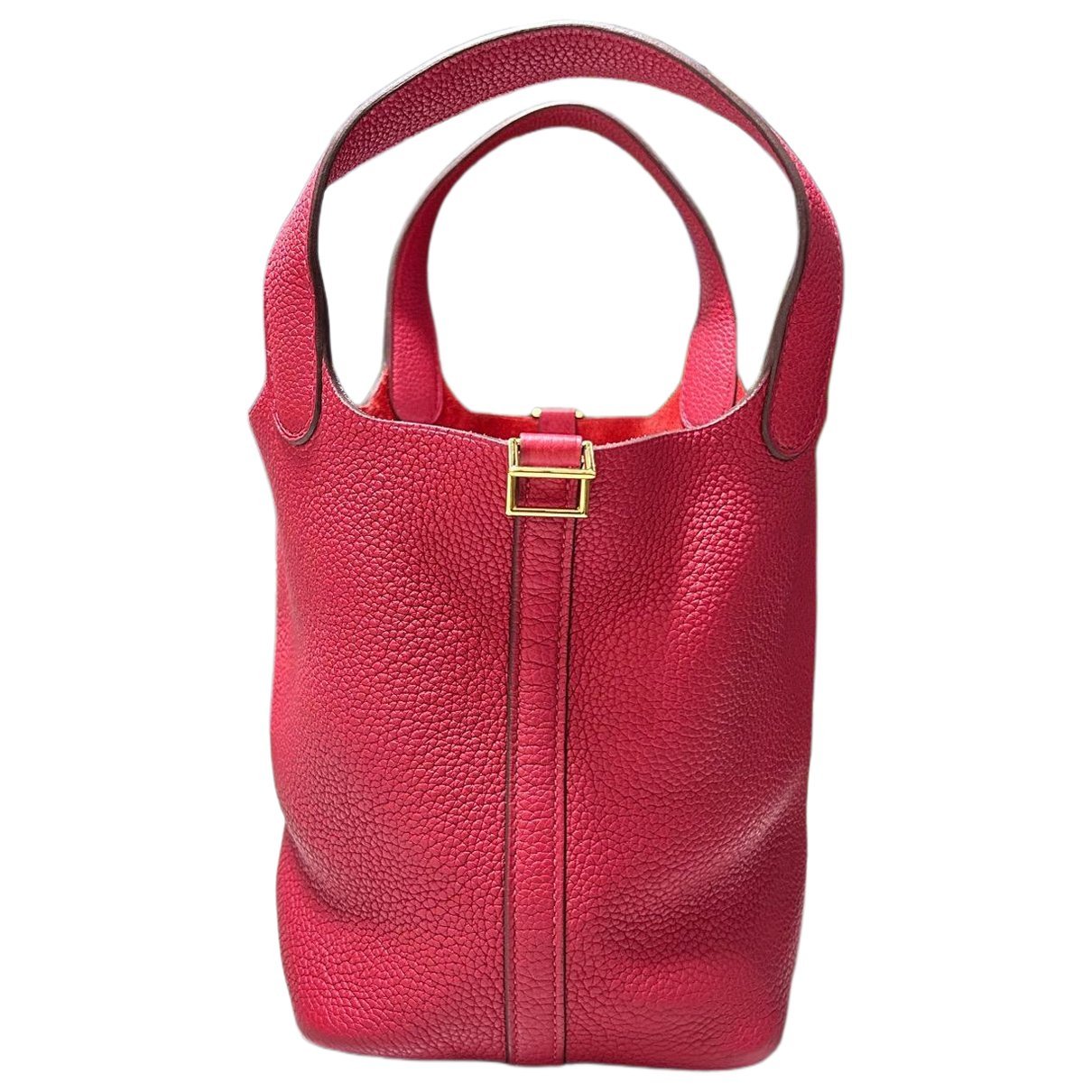 Picotin leather handbag