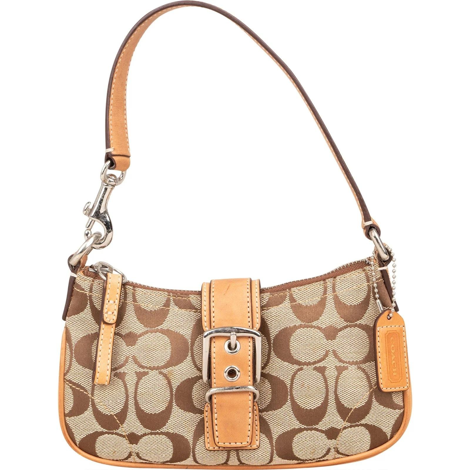 Signature Sufflette leather handbag