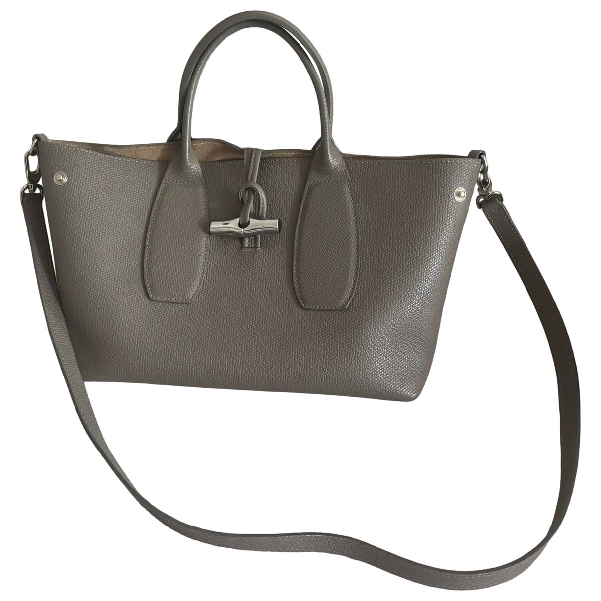 Longchamp Roseau leather handbag