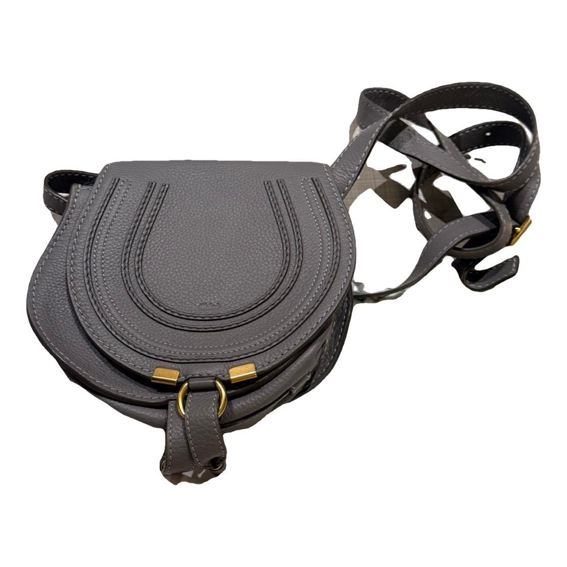 Leather crossbody bag