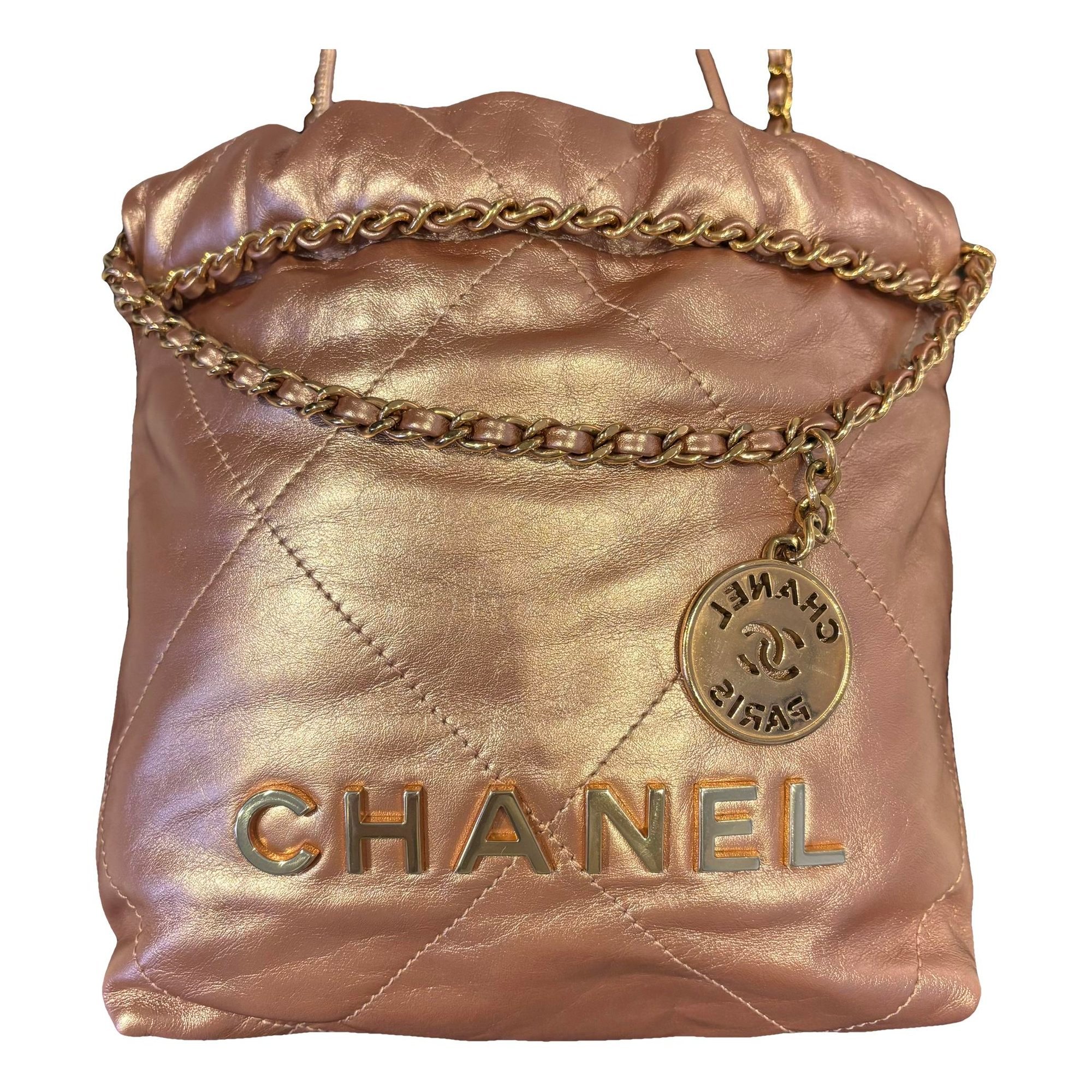 Chanel 22 leather crossbody bag