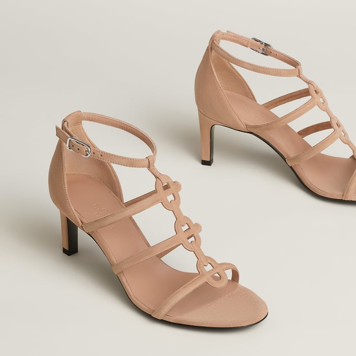 Beige Perlino Magic 70 Sandal