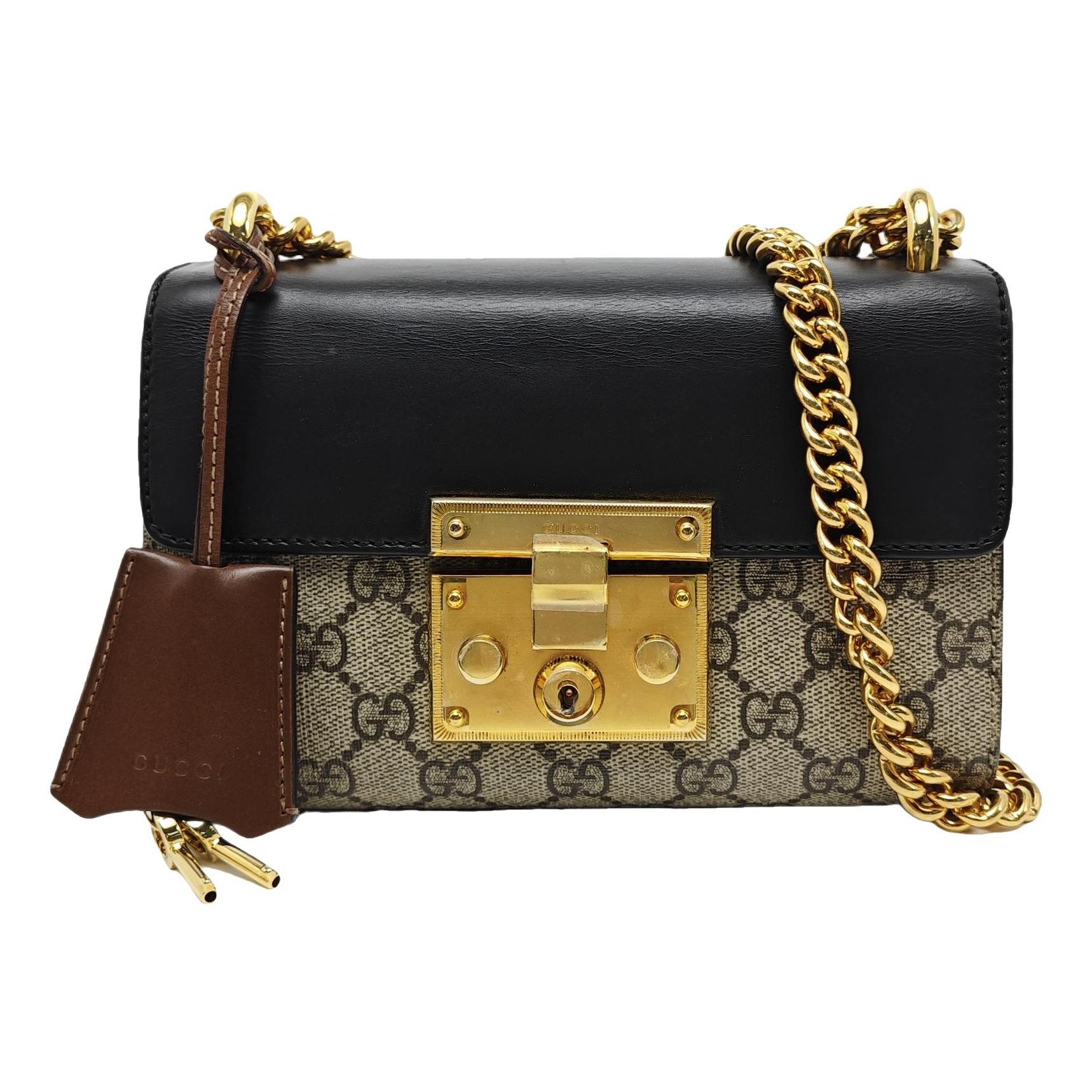Padlock cloth handbag